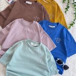 تیشرت لانگ لبخند